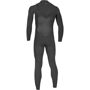 2023 O'Neill Mens Ninja 4/3mm Chest Zip GBS Wetsuit 5470 - Black